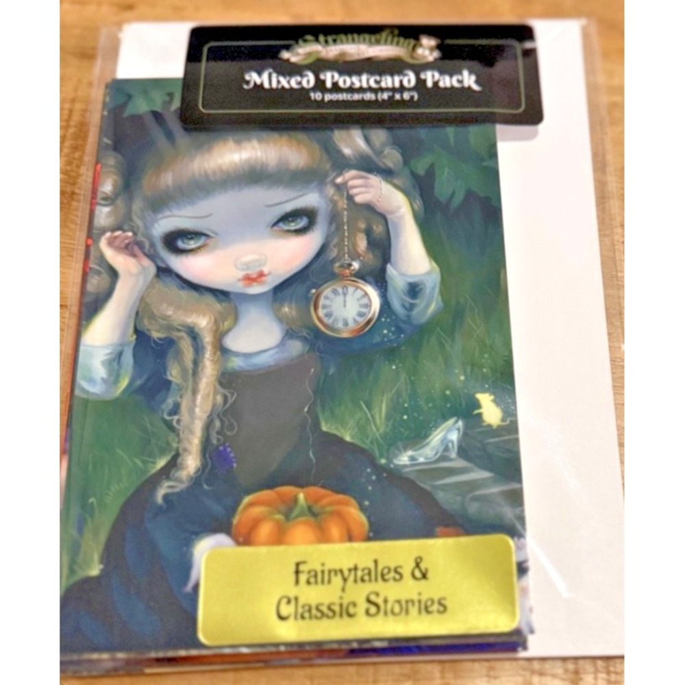 2026 Disney Parks Jasmine Becket-Griffith Mystery Mixed Postcards Set of 10